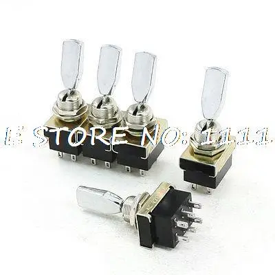5 шт. 6 контактные мини переключатели 220 В 3 А|dpdt mini switch|dpdt toggle switchdpdt switch |