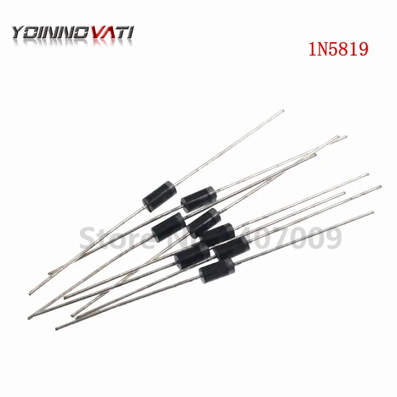 100 шт./лот IN5819 DO-41 1A 40V диод Шоттки 1N5819 DIP | Обустройство дома