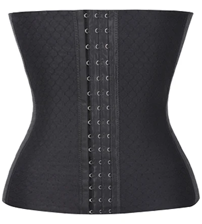 black Женское белье с корсетом шейпер для похудения талии Cincher боди корректирующий корсет контроль триммер корсет пояс для плавания Корректирующее белье - Цвет: black