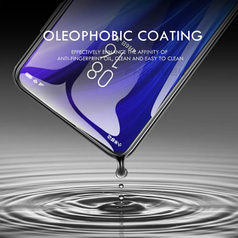 Олеофобный для Xiaomi Mi 9T Glass Redmi K20 Закаленное стекло Защитная пленка для экрана mi9t Pro Противо-взрывное 5D стекло