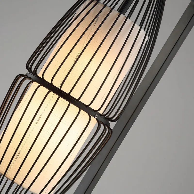 Китайская классическая Напольная Лампа для гостиной антикварная спальня