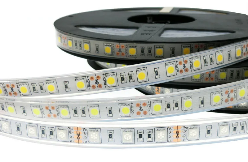 DC12V IP68 водонепроницаемый SMD 5050 60 Светодиодный s/m светодиодный RGB светодиодный светильник для наружного аквариума для бассейна Фонтан декоративное освещение