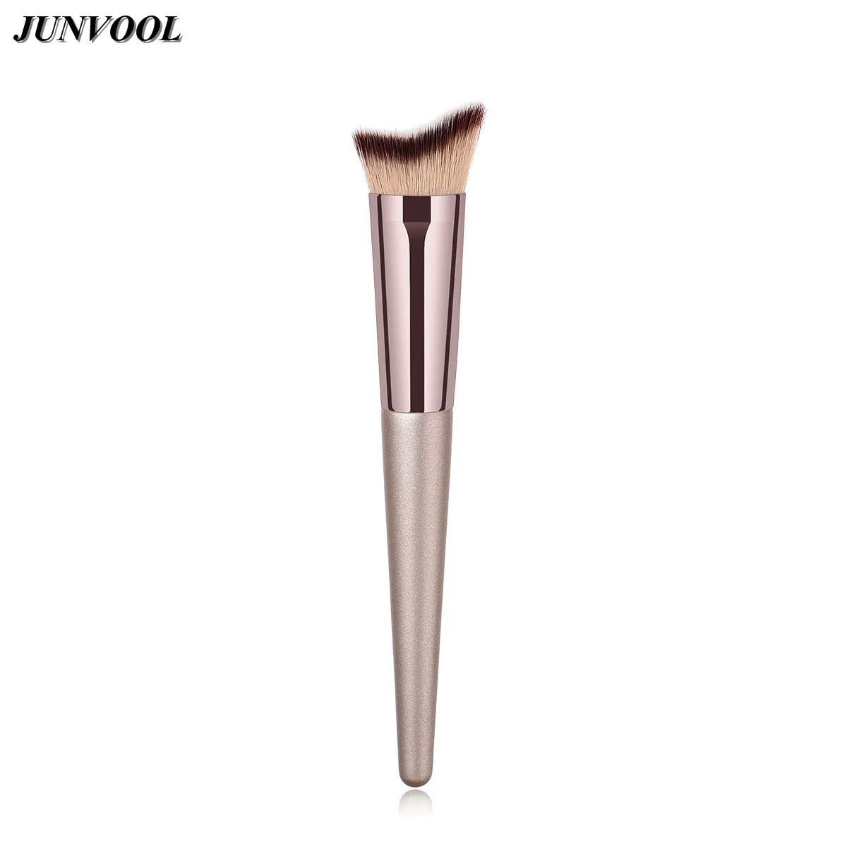 1 pcs style FaD1072 Многофункциональные кисти для макияжа, 1 шт., Профессиональные Тени для век цвета шампанского, тени для бровей, консилер для лица, кисть для нанесения основы, пудра, инструменты для макияжа - Handle Color: 1 pcs style FaD1072