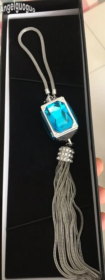 Автомобильное зеркало заднего вида кристальная подвеска кисточка для