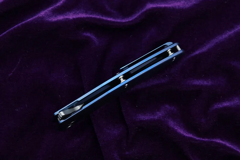 LEMIFSHE XY750 складной нож шарикоподшипник VG-10 лезвие титановая ручка Кемпинг Охота Открытый Карманные Фруктовые Ножи EDC инструменты