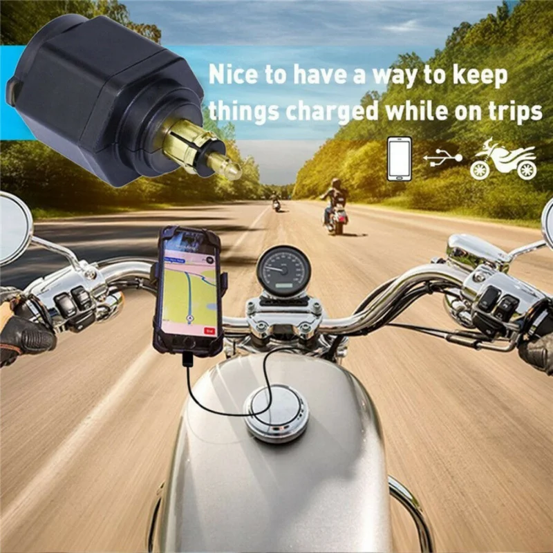 

New USB Port Charger Adapter Digital Display Plug for F800GS F650GS F700GS R1200GS R1200RT F650 F700 F800 GS | R 1200 GS/RT ADV