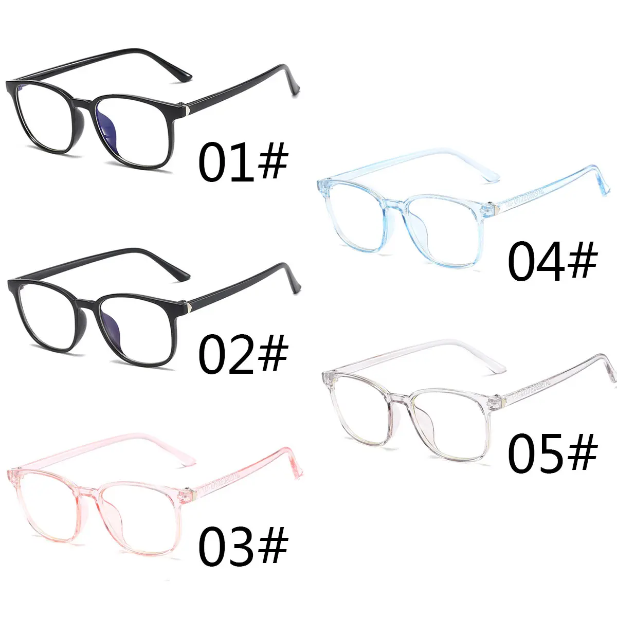 New Fashion Retro Flat Mirror Men And Women General Korean Version Of The Tide With Myopia Glasses Frame
