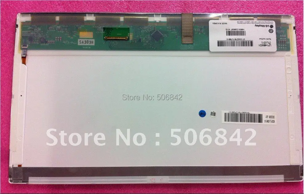 

14.0"laptop LED screen LP140WD1 TLD1 ,New 1600 x 900