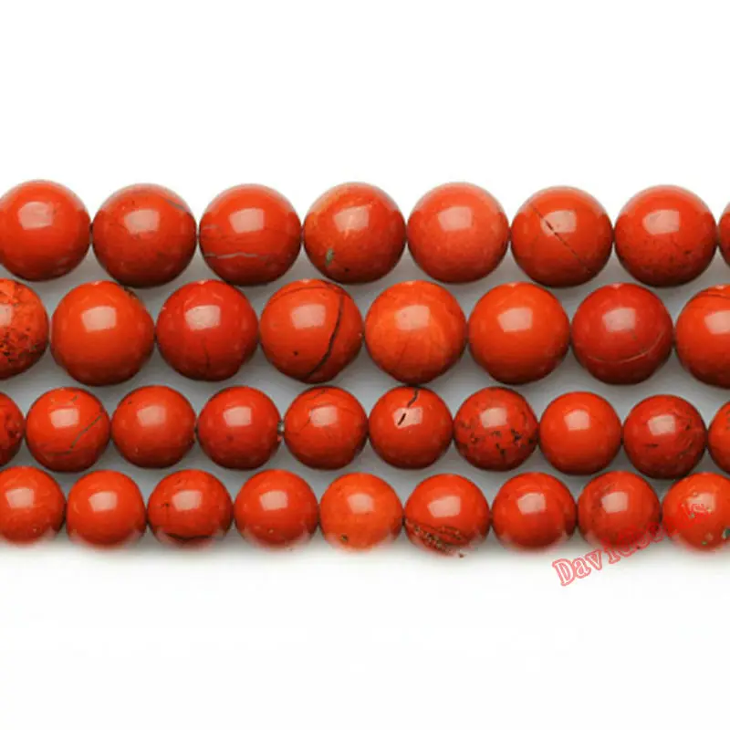 Free Shipping 6 8 10 12mm Natural Red Jaspers Round Shape Loose Beads Strand 15&quot Jewelry Accessory diy | Украшения и