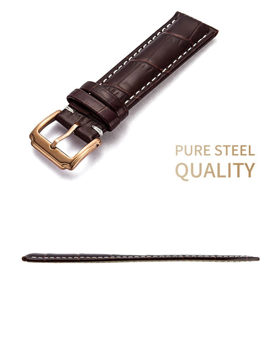 Genuine Leather Watch Band Strap for Samsung Galaxy gear s3/Sport Galaxy 42 46 Active Band 19mm 20m 24mm leather 22mm band quick