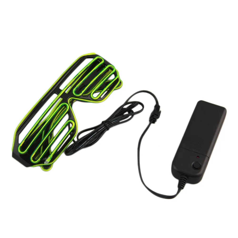 2017 Новый езда LED Очки свет оттенки мигающий Rave Свадебная вечеринка ночь