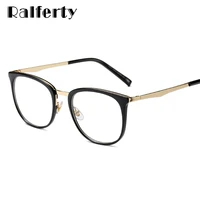 ralferty 2021 fashion glasses frame women clear eyeglasses frames for optic myopia prescription glasses oculos de grau f92128