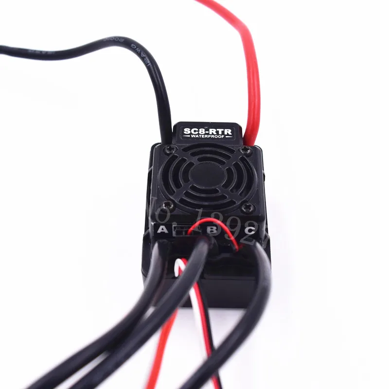 Водонепроницаемый ESC SUPER BEC 6 в/3 А бесщеточный 2-4S Lipo NiMH 3674 мотор для 1/8 1/10 моделей
