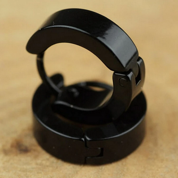 Горячая Распродажа модные унисекс серьги-гвоздики из нержавеющей стали