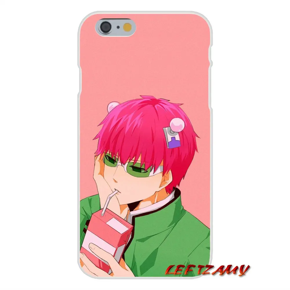 Для iPhone X XR XS MAX 4 4S 5 5S 5C SE 6 S 7 8 Plus ipod touch Saiki Kusuo no Psi Nan аксессуары чехлы для