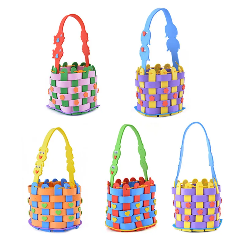 19-5Pcs 5 шт./компл. 3D EVA пены Стикеры игрушки головоломки DIY игрушки ручной работы с рисунками зверей из мультфильмов, образовательные Развивающие игрушки для Для детей Подарки - Цвет: 19-5Pcs