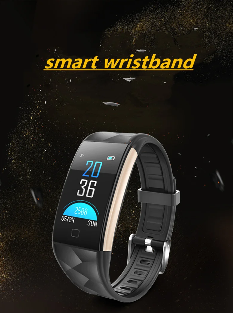 T20 часы цветной экран фитнес-трекер кровяное давление монитор сердечного ритма