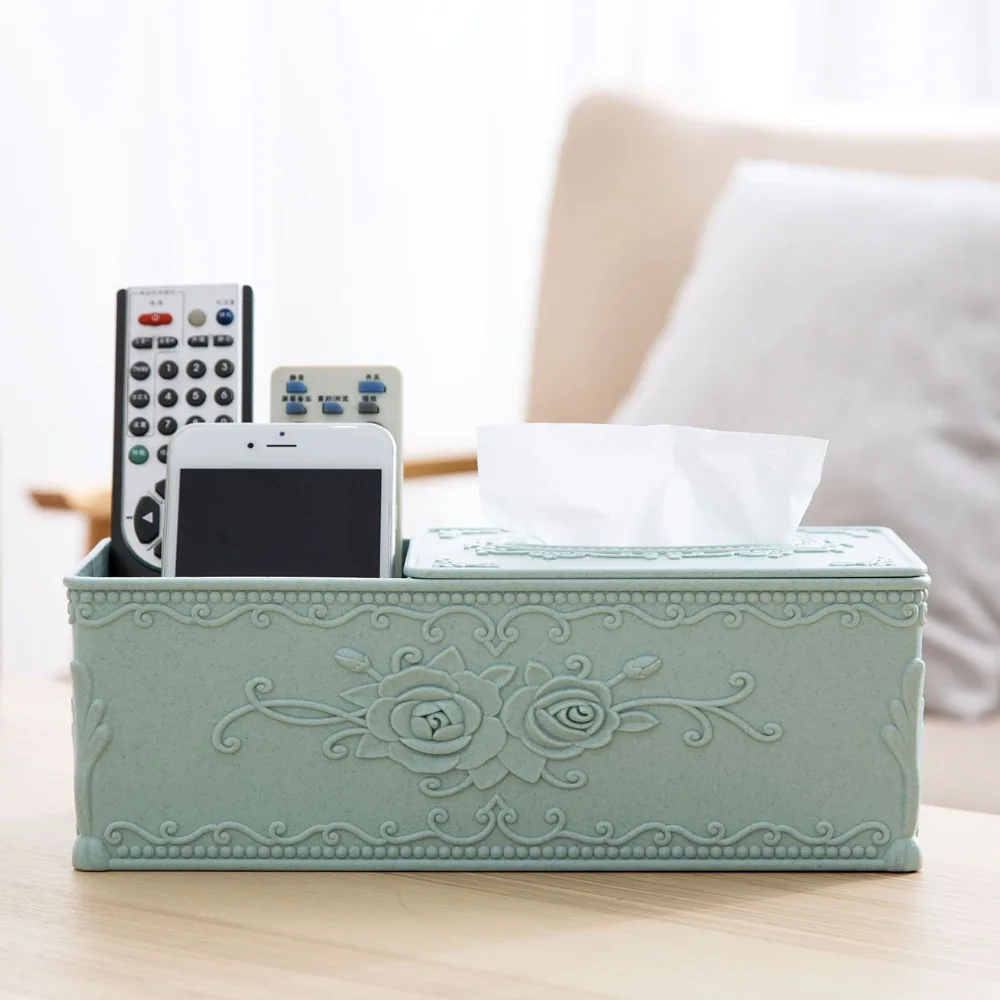 Европейский резной ящик для салфеток журнальный столик гостиной поднос