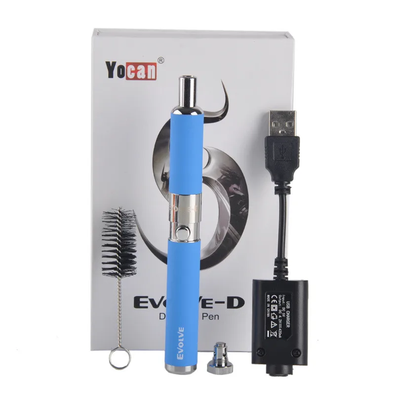 Оригинальный Yocan Evolve D испаритель комплект воск сухой травы ручка Электронная
