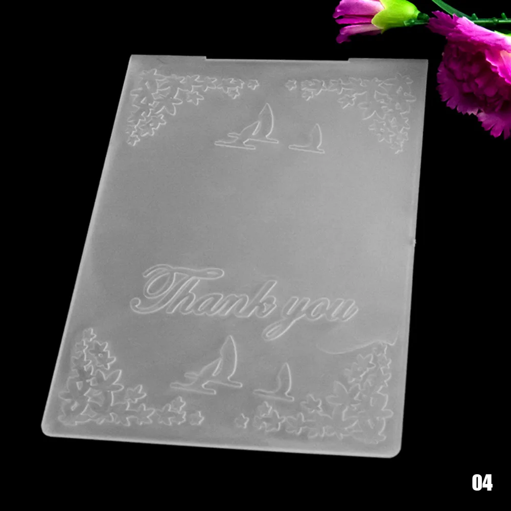 Клетка для птиц цветок водное дерево пластиковая папка с тиснением скрапбукинга