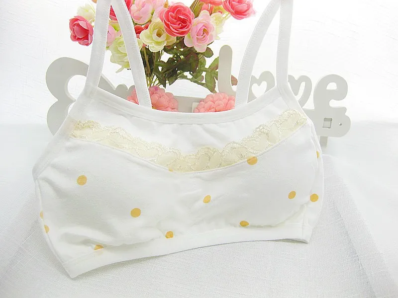 1 шт./партия новинка 2016 модный симпатичный хлопковый тренировочный бюстгальтер в