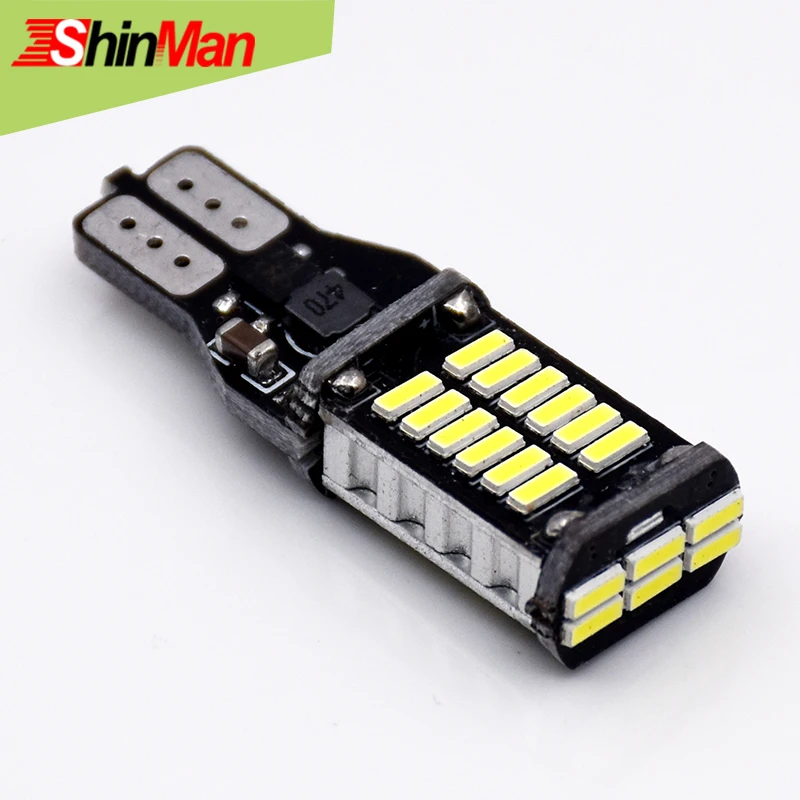 Светодиодный фонарь ShinMan T15 W16W 906 901Car без ошибок для Nissan Murano|Сигнальная лампа| |