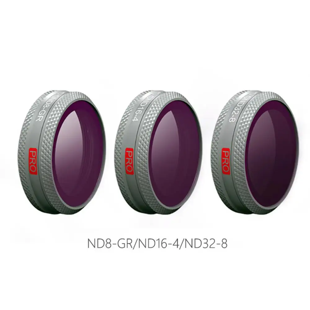 3 шт. профессиональная версия PGYTECH фильтр GND набор ND8 GR ND16 4 объектив для