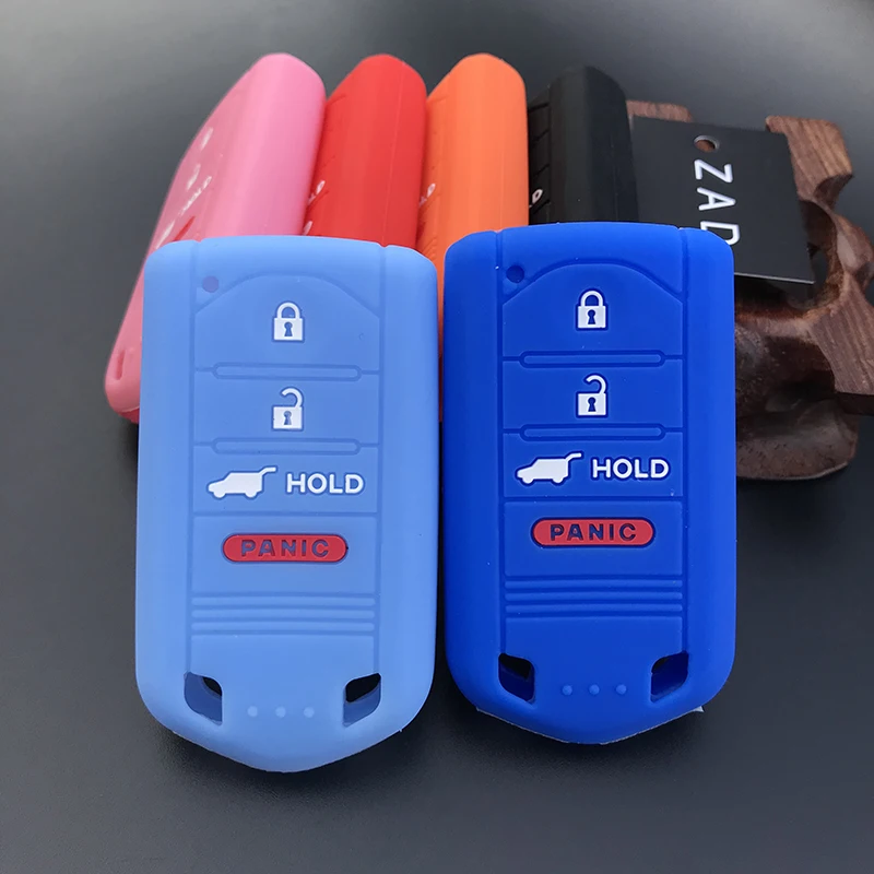 Силиконовый резиновый чехол ZAD для автомобильного ключа защитный держатель ACURA ILX