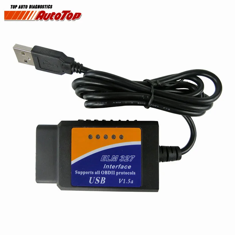 2021 ODB 2 USB ELM327 FTDI с переключателем чип FT232RL V1.5 ELM 327 Автоматический докагностический