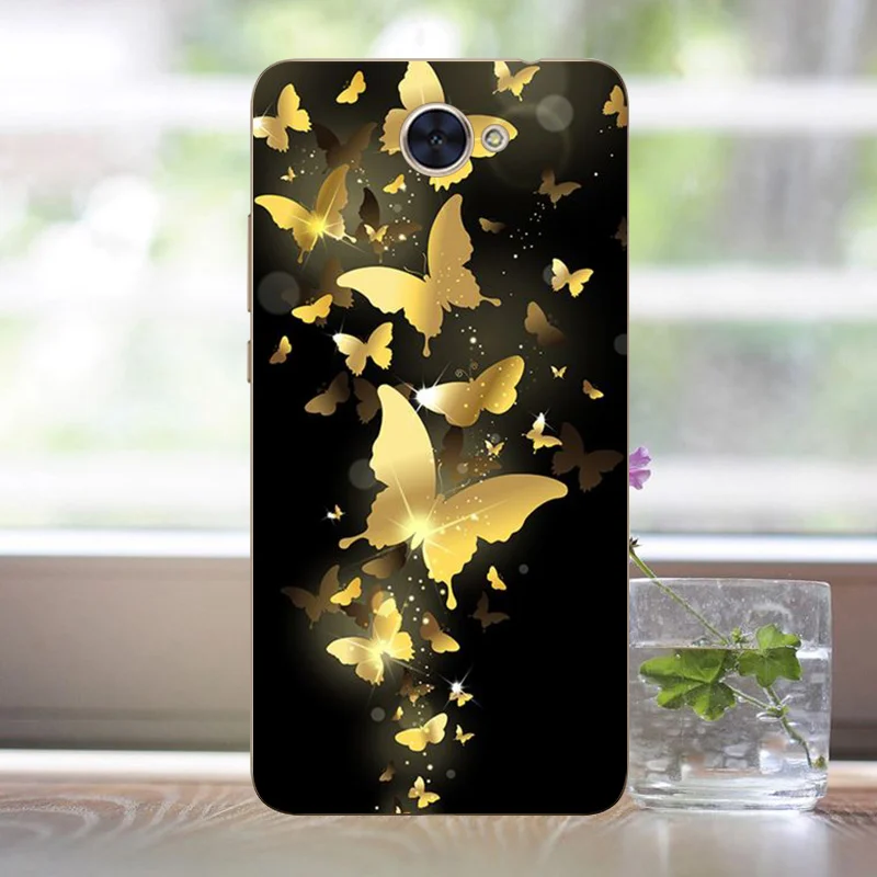 Fanatu принципиально huawei Y7 чехол силиконовый чехол для телефона из мягкого ТПУ бампер huawei Y7 Чехол протектор huawei y-7 Y7 задняя крышка