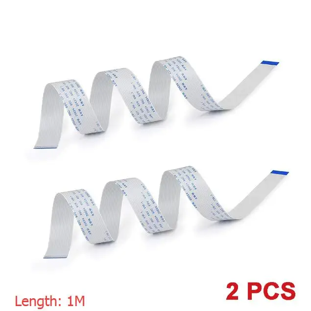 2 PCS Для Raspberry Pi Камера Flex кабель удлинитель 1 м 15Pin FFC провод для Raspberry Pi 3 Model B+/3/2 - Цвет: 2 PCS