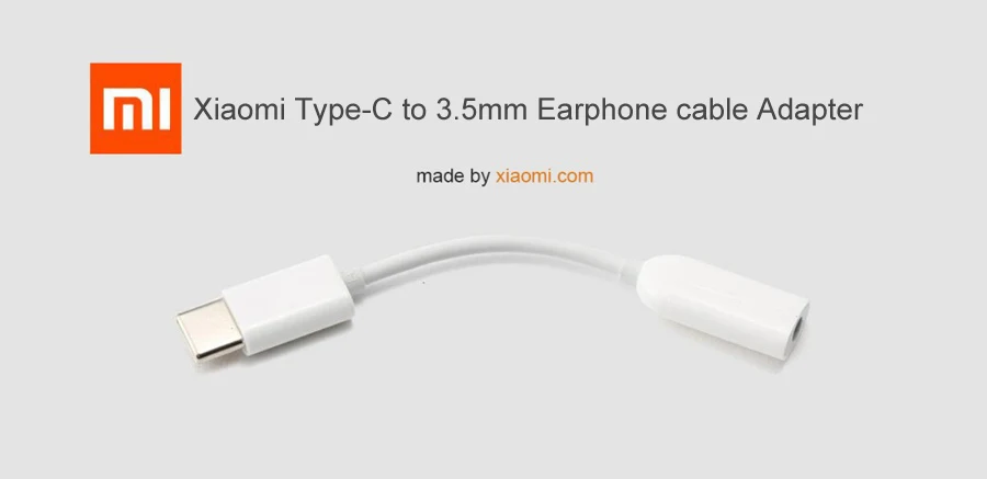 Кабель-адаптер для наушников Xiaomi type-C до 3,5 мм, usb 3,1 type C, USB-C, штекер 3,5, AUX, аудио разъем для Xiaomi 6 Mi6 Letv 2 pro
