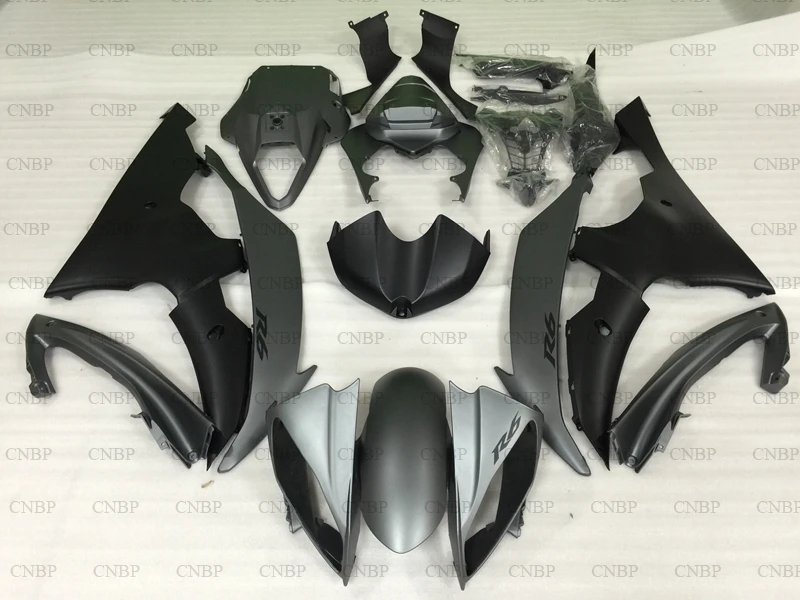 YZF R6 2008 2015 Обтекатели 2012 комплекты обтекателей для YAMAHA YZFR6 13 12 черного