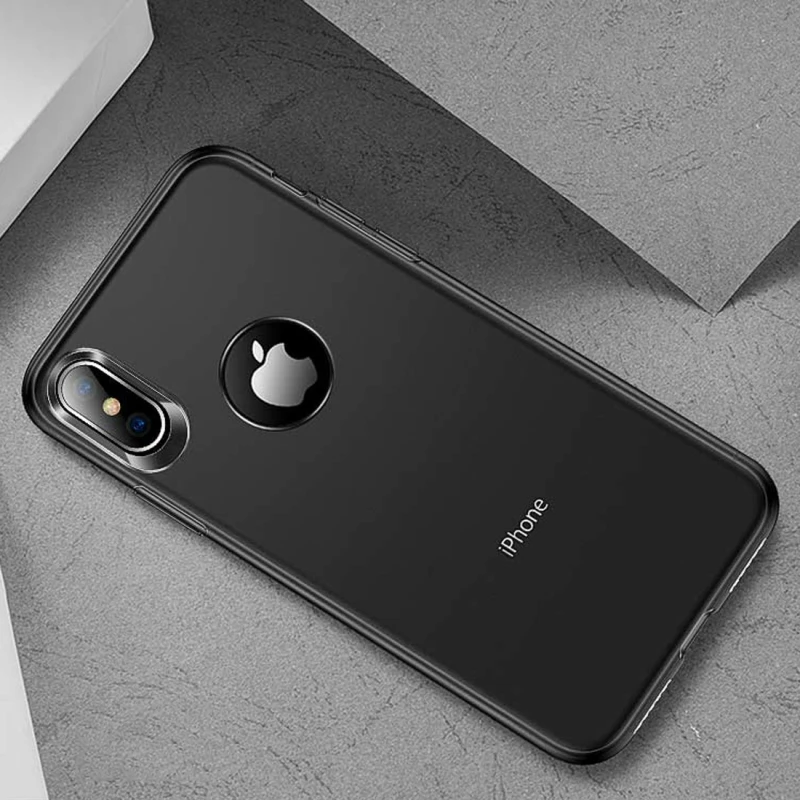 Матовый чехол TOTUDESIGN из ТПУ для iPhone XS Max X XR защитный накладка|Бамперы| |