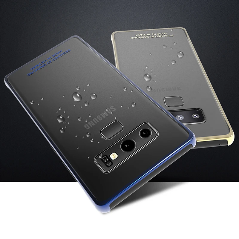 Чехол для Samsung Note9 прозрачный защитный чехол оригинальные чехлы и Galaxy 360 Милые