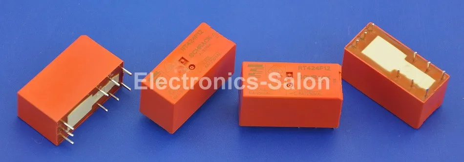 

(10 ./) TYCO RT424F12 Bistable 2 DPDT Industrial 8A , DC12V