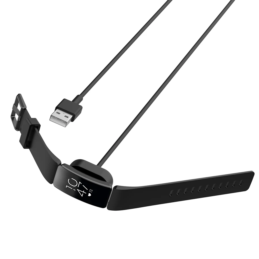 100cm Charger for Fitbit Inspire HR Replacement USB Charging Dock Station Cable Cord Smart Wrist Band | Электроника
