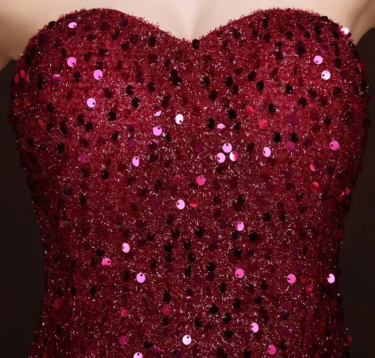 Женское вечернее платье русалка шелковое до пола без рукавов TK1032|robe de soiree|evening