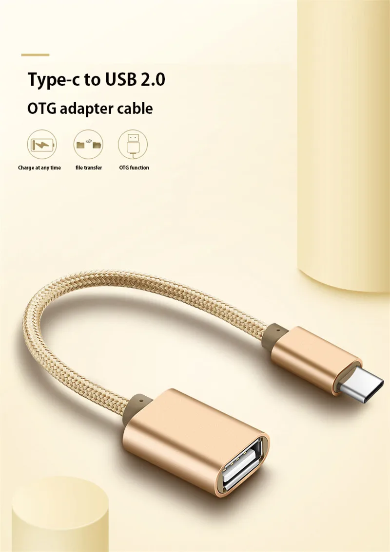 Cavor type-C USB C OTG USB кабель 2,0 OTG адаптер для huawei P10 P20 mate 10 20 Pro Macbook USB OTG адаптер для samsung s8 s9 s8