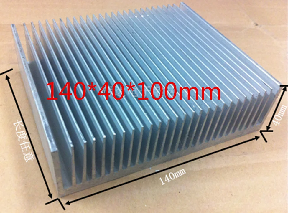 Custom 140*40*100mm Inverter Dense Tooth Radiator.Heat sink Cooling block Electronic radiator Custom 140*40*100mm Inverter Dense Tooth Radiator.Heat sink Cooling block Electronic radiator