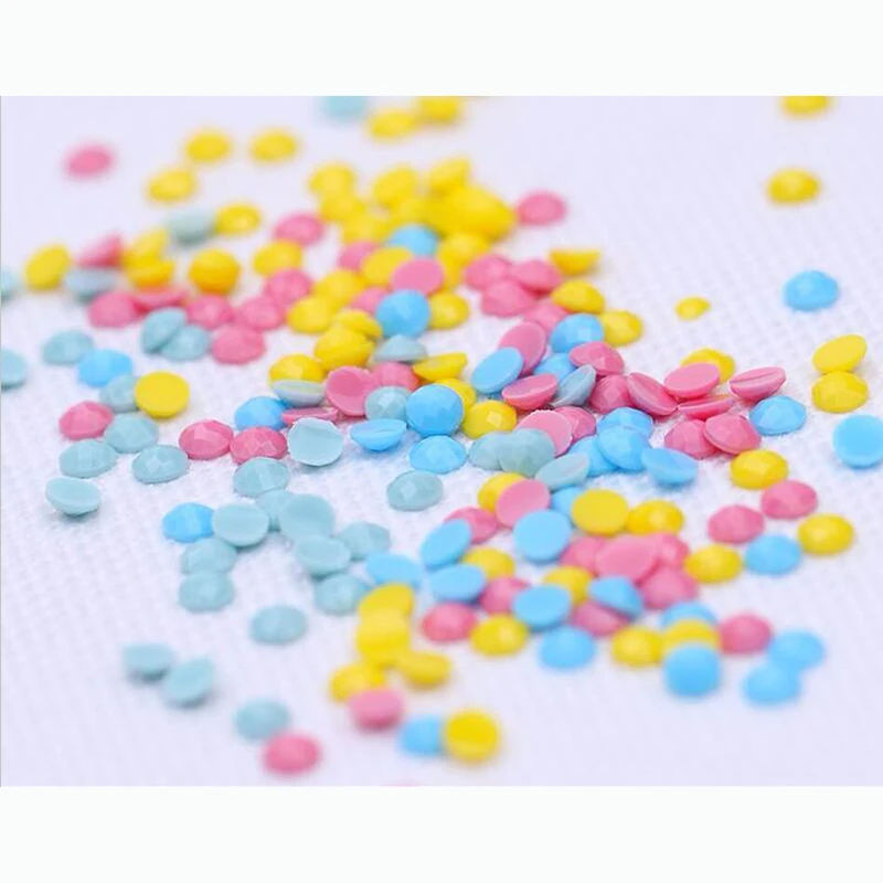 Рукоделие DIY DMC наборы крестиков для вышивки сделай сам пейзаж Сад Дом алмазные