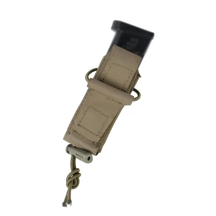 TMC Single Hypalon Mag Pouch Molle 9 мм сумка для магазина ручной пистолет (SKU051216)|Мешочки| |