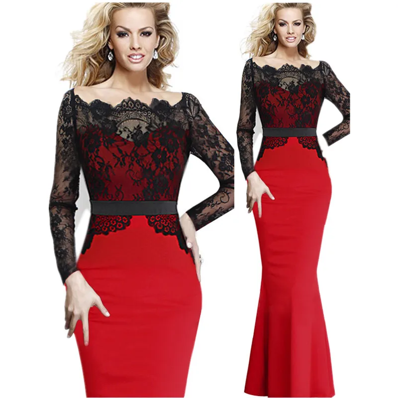 Длинное летнее кружевное платье женское Vestidos De Festa размера плюс Платья для