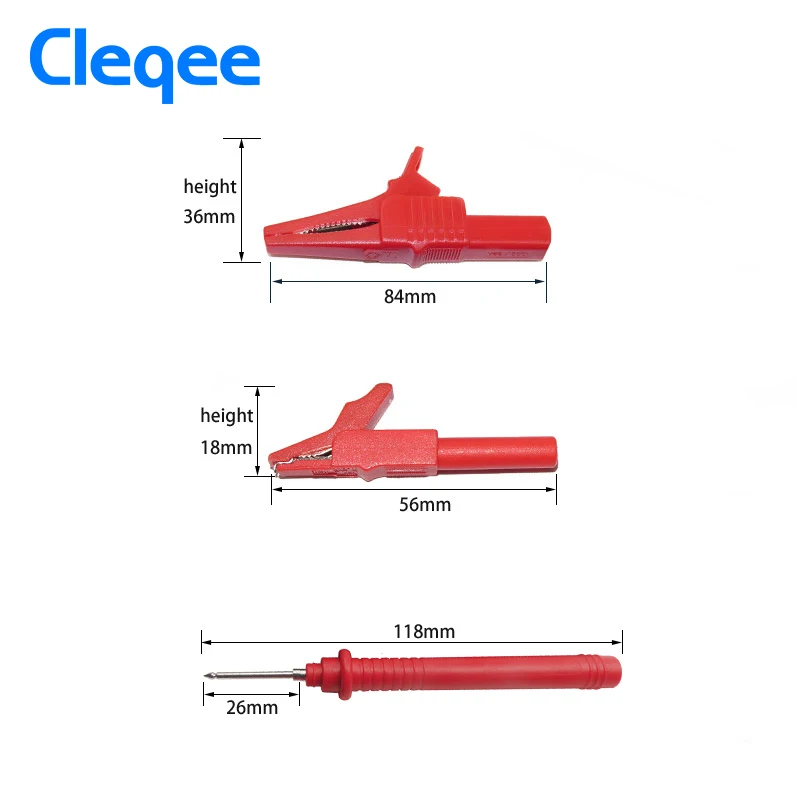 Cleqee P1800A 7 in 1 BNC электронный тест комплект для мультиметр автомобильный зонд