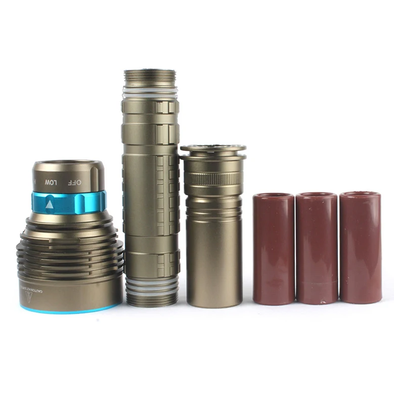 2016 Новый светодиодный фонарик для дайвинга 7x CREE XM L2 U2 14000 люмен Водонепроницаемый