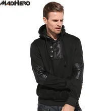 MADHERO Толстовки для женщин Для мужчин мягкий пуловер с капюшоном