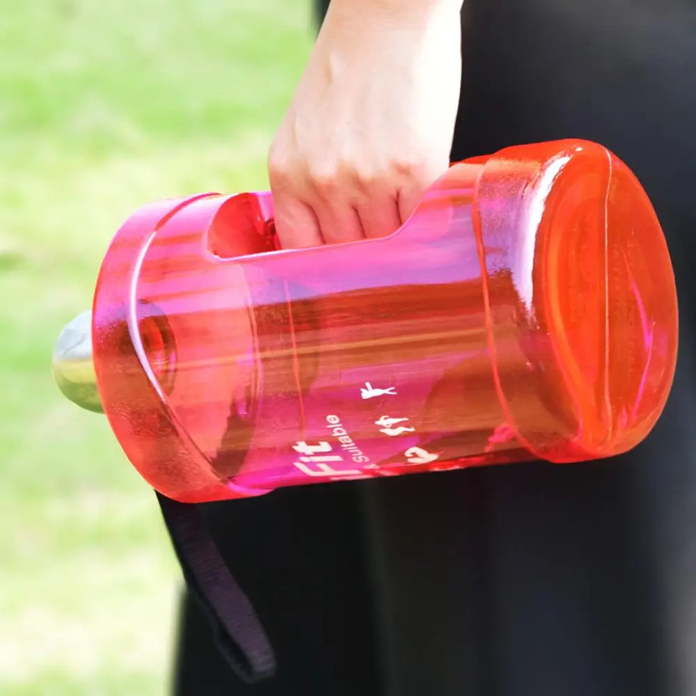 QuiFit 2.2L большой Ёмкость бутылка с водой Спорт фитнесс тренировка Кемпинг тренировки бутылку воды BPA бесплатно