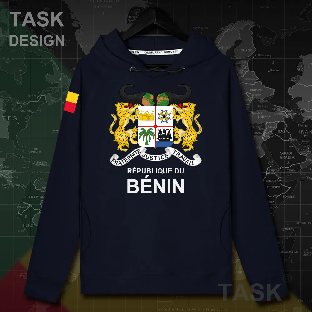 Бенин Beninese BEN BJ Dahomey Мужская толстовка пуловеры толстовки Топ уличная одежда