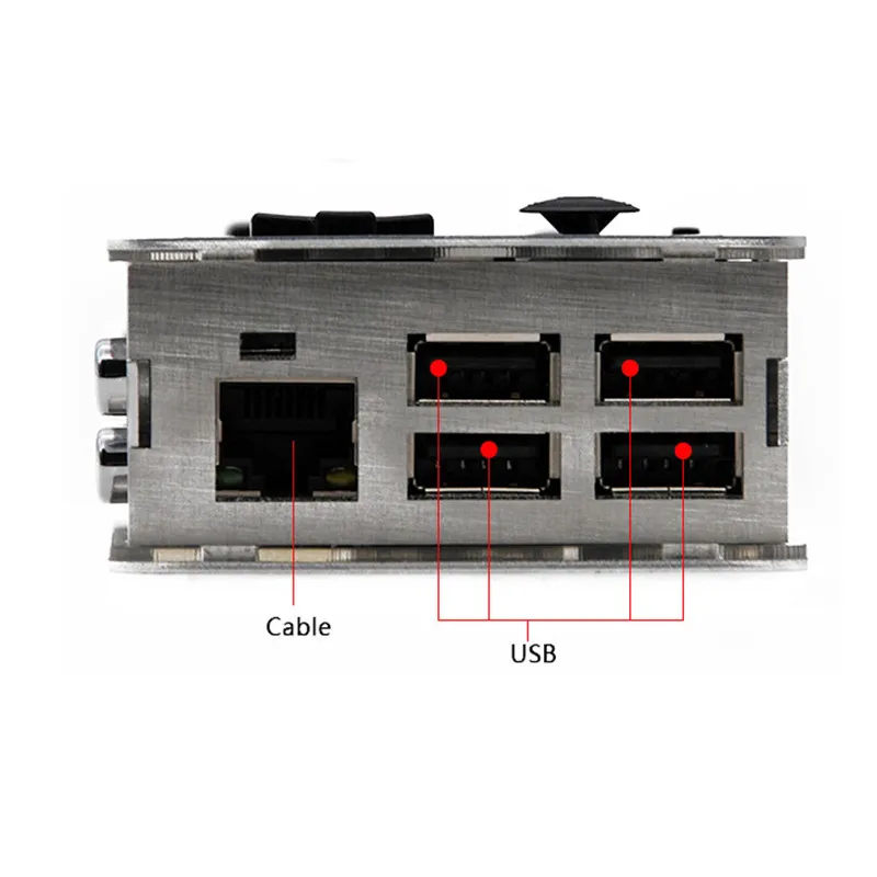 Мини игровая консоль 2 8 дюйма с Raspberry Pi 3 B/B + плюс настольная поддержка для Neogeo Arcade