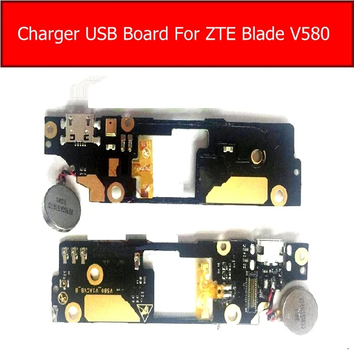 Микрофон и зарядка USB порт плата для ZTE Blade V580 V Plus Зарядное устройство Док станция